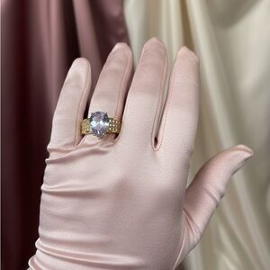 Elegant Gold and Silver Women's Ring #9